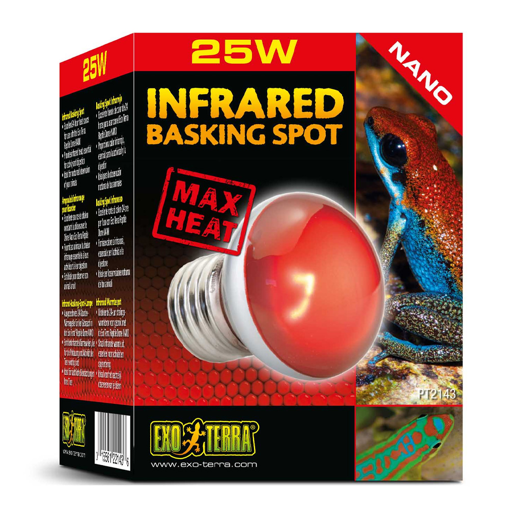Exo Terra Infrared Basking Spot Nano 25W Czerwona do Mikroterrarium